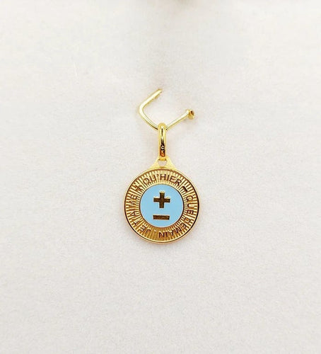 Pendentif Augis Médaille d’Amour - Pendentif en or jaune 18k « Plus qu’hier » 58 Facettes J10798X000