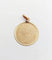 Pendentif Médaille religieuse victorienne - Pendentif en or rose 18k 58 Facettes A05064