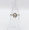 Bague 49.5 Art déco - Bague solitaire en platine et diamant taille ancienne 58 Facettes A05170