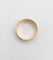 Bague 56 Bague jonc alliance ciselée en or rose et gris 18k 58 Facettes A05173