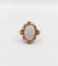 Bague 48 Bague antique camée sur coquille en or jaune 18k et perles 58 Facettes A03122