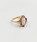 Bague 48 Bague antique camée sur coquille en or jaune 18k et perles 58 Facettes A03122