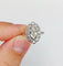 Bague 50 Bague marquise Art déco en or blanc 18k et diamants 58 Facettes A05282