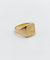 Bague 48 Chevalière antique - Bague chevalière en or jaune 18k aux armoiries françaises 58 Facettes A03321