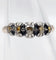 Bague 56 Bague victorienne en or rose 18k et argent aux diamants taille rose 58 Facettes A04231