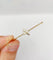 Broche Broche barrette trèfle en or jaune 18k avec perles et diamant 58 Facettes A05440
