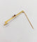 Broche Broche barrette trèfle en or jaune 18k avec perles et diamant 58 Facettes A05440