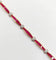 Bracelet Bracelet Art déco en or jaune 18K avec rubis synthétiques et diamants 58 Facettes A05502