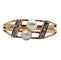 Bague 53 Bague toi et moi antique en or rose 18k, perles et diamants 58 Facettes A05617