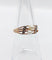 Bague 53 Bague toi et moi antique en or rose 18k, perles et diamants 58 Facettes A05617