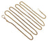 Collier Chaîne sautoir antique en or jaune 14K à mailles gourmette 58 Facettes A05536