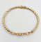Bracelet Art déco - Bracelet torsadé en or jaune et diamants taille poire 58 Facettes A05734