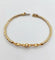 Bracelet Art déco - Bracelet torsadé en or jaune et diamants taille poire 58 Facettes A05734