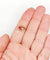 Bague 56.5 Bague toi et moi Art nouveau en or jaune 18k, rubis synthétique, perle et diamants 58 Facettes A05749
