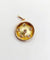 Pendentif Pendentif cible Art déco en or rose 18k et diamants taille rose 58 Facettes A05794