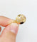 Pendentif Pendentif cible Art déco en or rose 18k et diamants taille rose 58 Facettes A05794