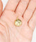 Pendentif Pendentif cible Art déco en or rose 18k et diamants taille rose 58 Facettes A05795