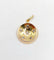 Pendentif Pendentif cible Art déco en or rose 18k et diamants taille rose 58 Facettes A05795