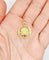 Pendentif Art Nouveau - Médaille en or jaune 18k au rubis synthétique 58 Facettes A05836