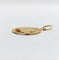 Pendentif Art Nouveau - Médaille en or jaune 18k au rubis synthétique 58 Facettes A05836