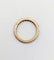Bague 49 Alliance américaine Art déco en or rose 18k aux rubis synthétiques 58 Facettes A05845