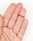 Bague 49 Alliance américaine Art déco en or rose 18k aux rubis synthétiques 58 Facettes A05845