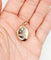 Pendentif Pendentif porte-photo en or rose 18k et argent, perles (circa 1900) 58 Facettes A05863