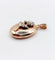 Pendentif Pendentif porte-photo en or rose 18k et argent, perles (circa 1900) 58 Facettes A05863