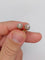 Boucles d'oreilles Puces d'oreilles - Diamants taille ancienne en or rose 18k et platine 58 Facettes A05867