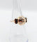 Bague 52.5 Bague dôme bombée en or rose 18k avec diamant serti étoilé 58 Facettes A05803