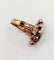 Bague 58 Bague marquise antique en or rose 18k aux grenats sur paillons 58 Facettes A05967