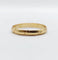 Bague 63 Alliance vintage - Bague en or jaune 18k à motifs géométriques 58 Facettes A04601
