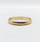 Bague 63 Alliance vintage - Bague en or jaune 18k à motifs géométriques 58 Facettes A04601