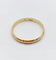 Bague 63 Alliance vintage - Bague en or jaune 18k à motifs géométriques 58 Facettes A04601