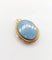 Pendentif Pendentif porte-photo antique en or jaune 18k et agate (circa 1900) 58 Facettes A06013
