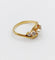 Bague 50.5 Bague Art nouveau en or jaune 18k, perle et diamants taille rose 58 Facettes A06052