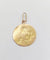 Pendentif Médaille antique angelot en or rose 18k (circa 1924) 58 Facettes A06135