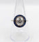 Bague 57.5 Art déco - Bague cible en or blanc 18k diamants et saphirs 58 Facettes A06140