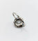 Bague 57.5 Art déco - Bague cible en or blanc 18k diamants et saphirs 58 Facettes A06140