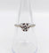 Bague 53 Bague solitaire Art déco en or blanc 18k avec diamant 0,22 ct 58 Facettes A06143