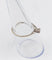 Bague 53.5 Bague solitaire vintage en or blanc 14k avec diamant 0,12 carat 58 Facettes A06195