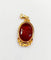 Pendentif Pendentif Art nouveau en or rose 18k avec plaque émaillée Limoges 58 Facettes A06216