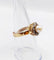 Bague 56 Bague marguerite antique en or rose 18k, perle et diamants 58 Facettes A06199