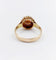 Bague 56 Bague marguerite antique en or rose 18k, perle et diamants 58 Facettes A06199