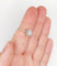 Bague 54 Bague solitaire en or blanc 14k avec diamant 0,98 ct (certificat AIG) 58 Facettes A06225