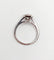 Bague 54 Bague solitaire en or blanc 14k avec diamant 0,98 ct (certificat AIG) 58 Facettes A06225