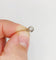 Pendentif Pendentif en or blanc 18k avec diamant taille ancienne 0,15 ct (circa 1910) 58 Facettes A06145