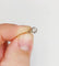 Pendentif Pendentif en or blanc 18k avec diamant taille ancienne 0,15 ct (circa 1910) 58 Facettes A06145
