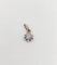 Pendentif Pendentif en or blanc 18k avec diamant taille ancienne 0,15 ct (circa 1910) 58 Facettes A06145