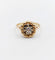 Bague 50.5 Art déco - Bague fleur en or rose 18k et diamant 58 Facettes A06258